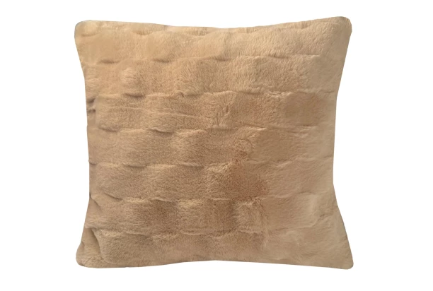 Dekoračný vankúš Rabbit Bubble 45x45 cm, hnedý