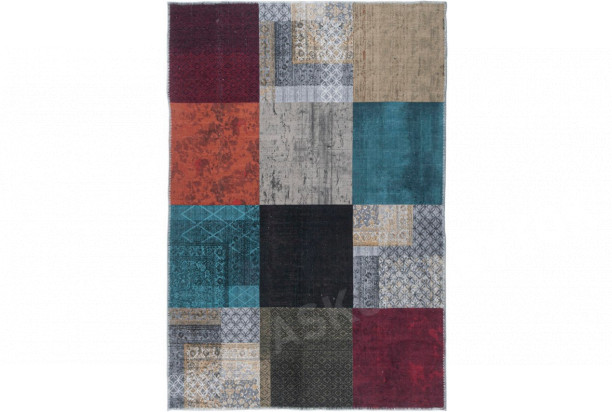 Koberec Edessa 120x170 cm, farebný vintage patchwork