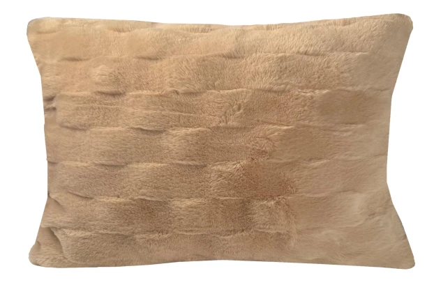 Dekoračný vankúš Rabbit Bubble 50x70 cm, hnedý