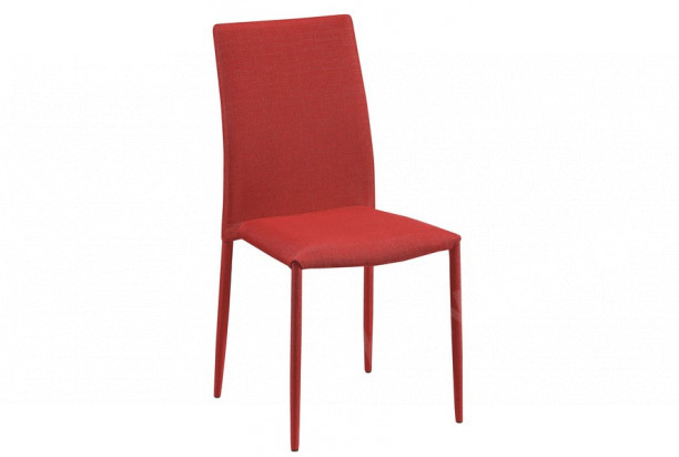 Jedálenská stolička Doris, červená látka