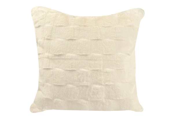Dekoračný vankúš Rabbit Bubble 45x45 cm, krémový
