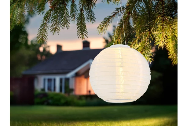 Solárne osvetlenie 30x55 cm, biele