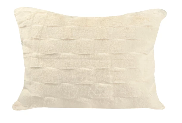 Dekoračný vankúš Rabbit Bubble 50x70 cm, krémový