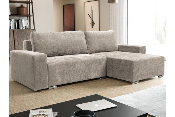 Rohová sedacia  súprava Anafi, béžová cappuccino látka