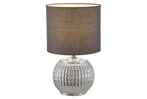 Stolná lampa Shirin, šedá