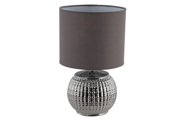 Stolná lampa Shirin, šedá