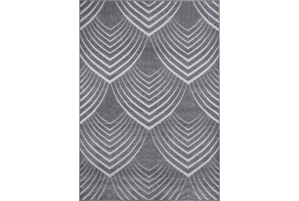 Koberec Oksy 160x230 cm, šedá geometria