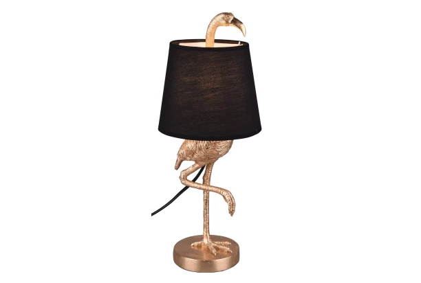 Stolná lampa Lola 42 cm, plameniak