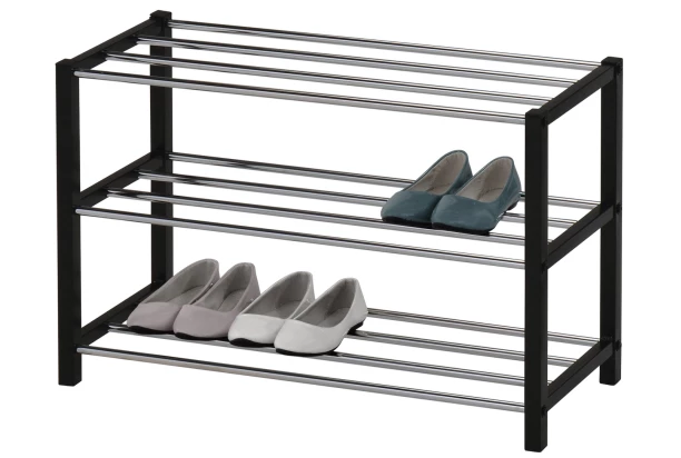 Kovový botník Sirius, čierny