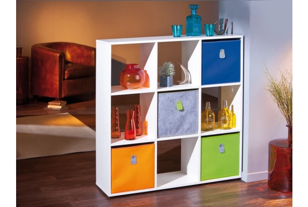Úložný box Widdy, oranžový