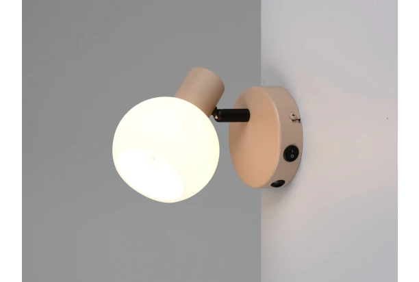 Stropné/nástenné osvetlenie Boba, béžová