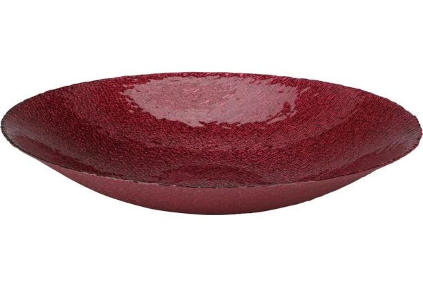 Dekoratívna misa 40 cm, červená