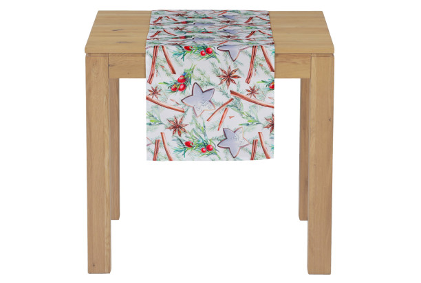 Vianočný behúň na stôl Perníčky a škorica, 150x40 cm