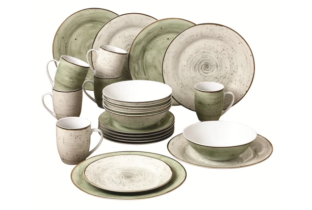 Jedálenský servis (24 dielov) Pur