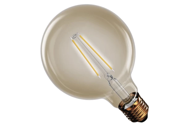 LED žiarovka Vintage G95, E27, 4,5 W, 420 lm