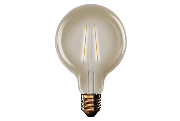 LED žiarovka Vintage G95, E27, 4,5 W, 420 lm