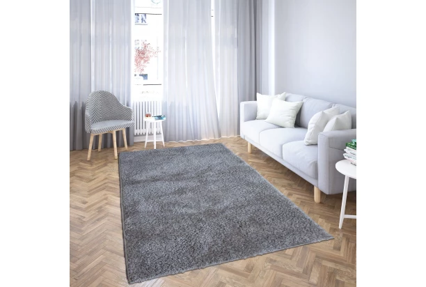 Koberec Flash Shaggy 160x230 cm, šedý