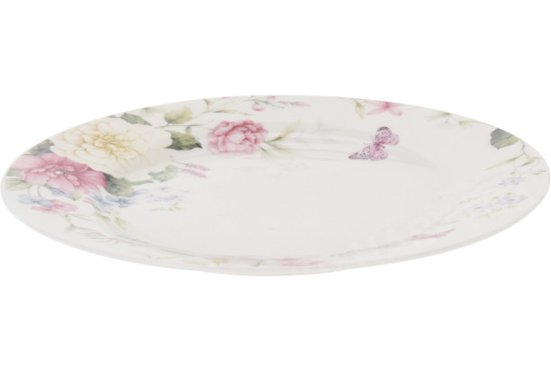 Dezertný tanier Floralia 19 cm, krémový
