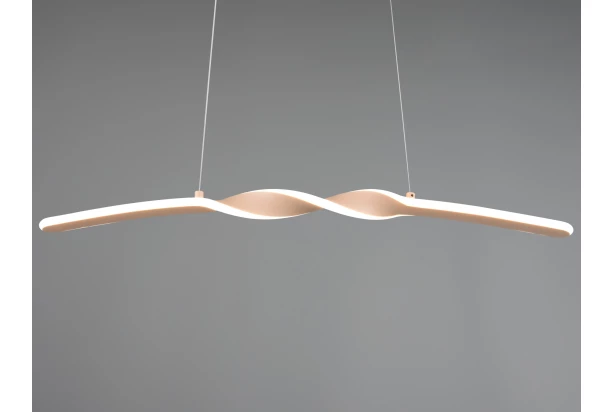 Závesné stropné osvetlenie LED Ginko, piesková