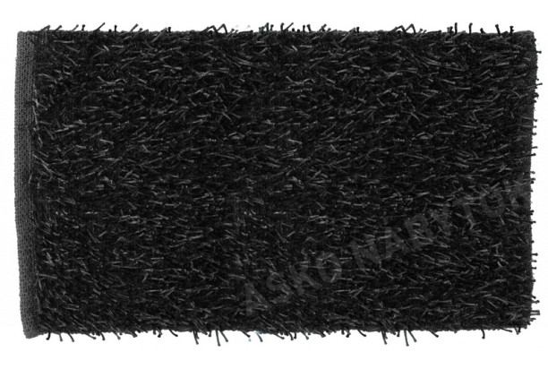 Kúpeľňová predložka Shaggy 70x120 cm, čierna