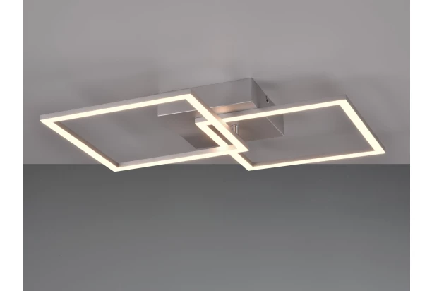 Stropné/nástenné osvetlenie LED Trail 60 cm, titanový kov