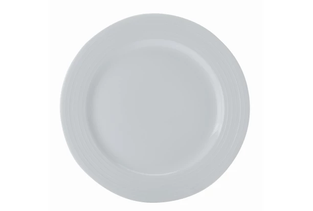 Plytký tanier Cirque 23 cm, biely
