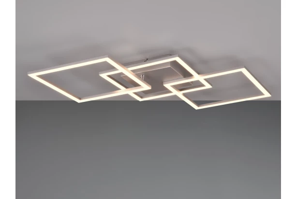 Stropné/nástenné osvetlenie LED Trail 74,5 cm, titanový kov