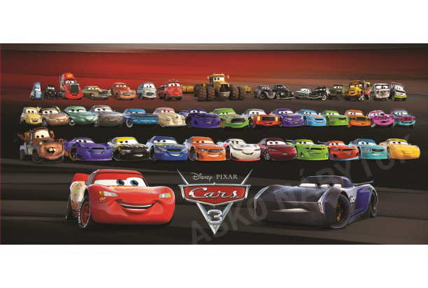 Obraz na stenu Disney Auta 3, 70x33 cm