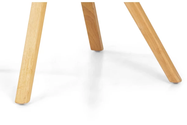 Jedálenská stolička Bago, hnedá látka