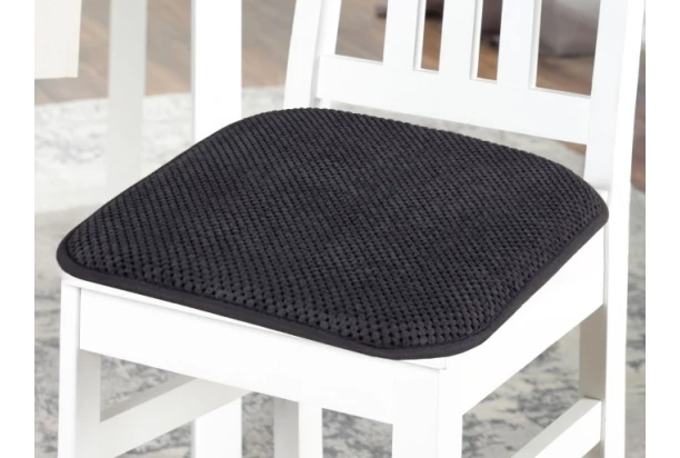 Súprava podsedákov na stoličky (2 ks) 40x40 cm, antracitová