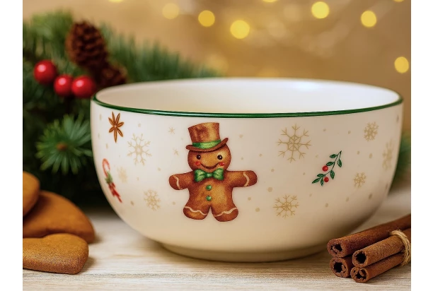 Vianočná miska Pan Perníček, 500 ml