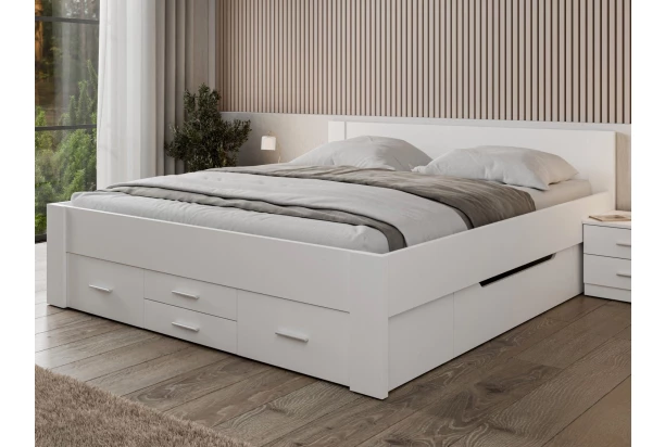 Postel Iwetta 180x200 cm, biela