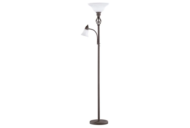 Stojaca lampa Rustica 180 cm, hrdzavá