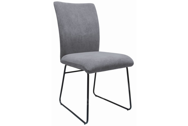 Jídelní židle Sephia, šedá strukturovaná látka