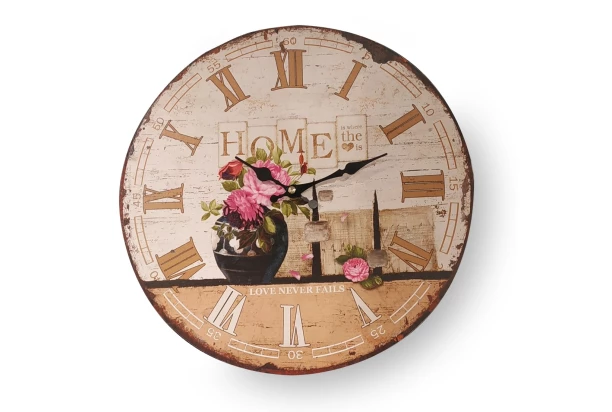 Nástenné hodiny Vintage Home, 33 cm