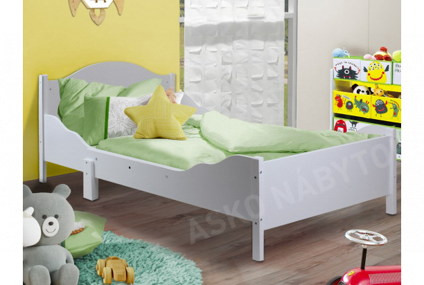 Predĺžiteľná detská posteľ Flexi, s roštom