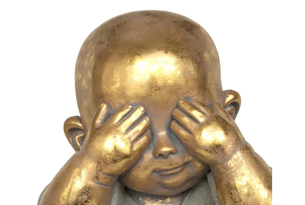 Dekorácia socha Budha dieťa nevidím 47 cm
