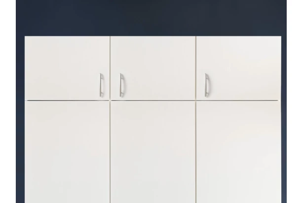 Skriňový nádstavec Harry, 150 cm, biely