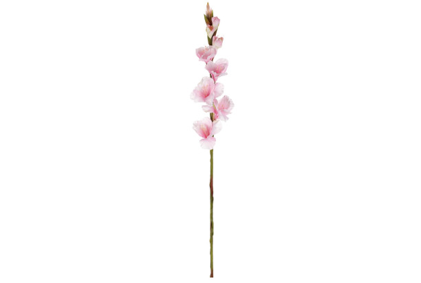 Umelá kvetina Gladiola 85 cm, ružová