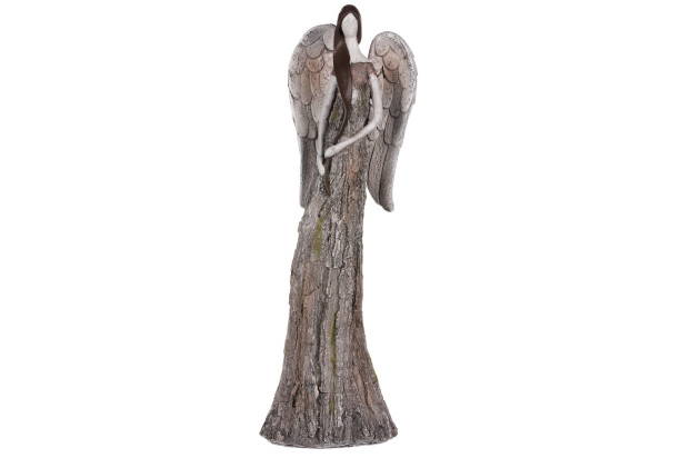 Dekoratívna soška Anjel s dlhými vlasmi