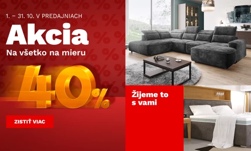 40 % na vše na míru 1-31-10-2026