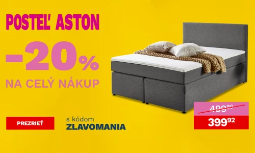 Slevománie tip z nabídky ASTON