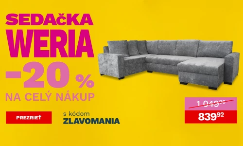 Slevománie tip z nabídky WERIA