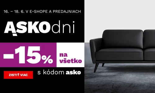 ASKO dny 15% na vše 16-18-6-2025