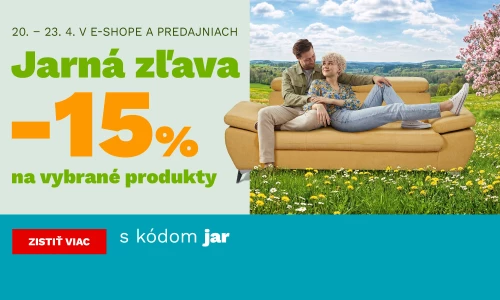 Jarní sleva 15 % 20-23-4-2026