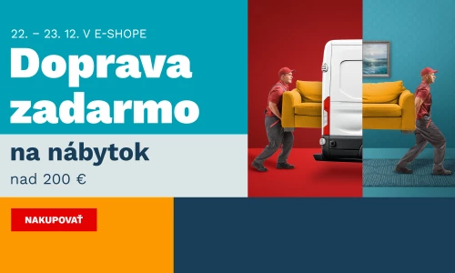 DOPRAVA ZDARMA nad 200€ 22-23-12-2025