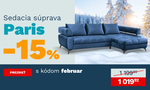 Tip z nabídky PARIS únorová sleva