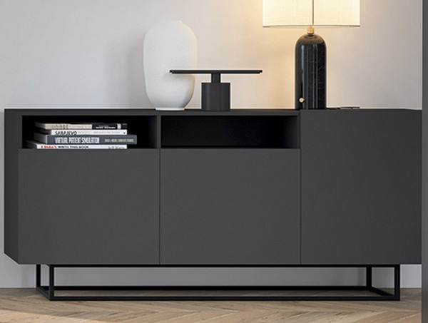 Široká komoda Enjoy, grafit