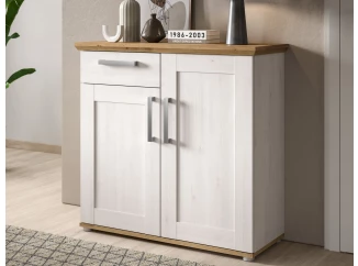 Komoda so šuplíkom Verona, 95 cm, smrekovec/dub artisan