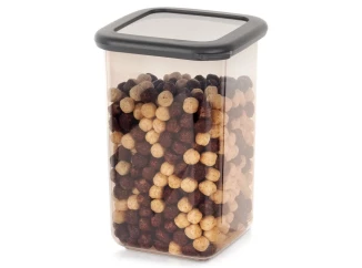 Dóza na potraviny 1,2 l, šedá čira